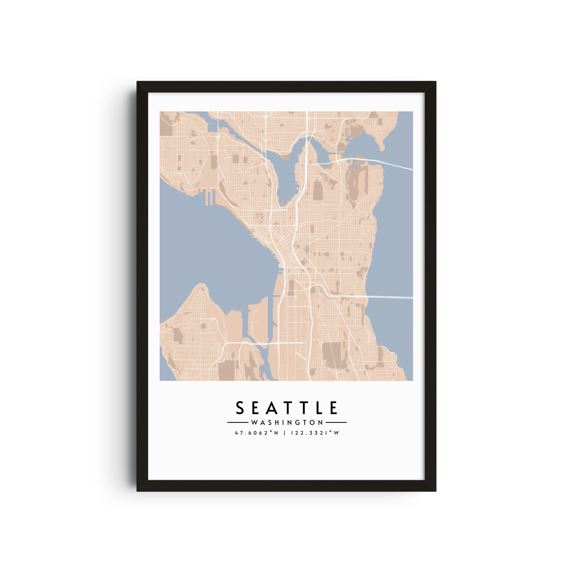 Calles de Seattle - Mapas