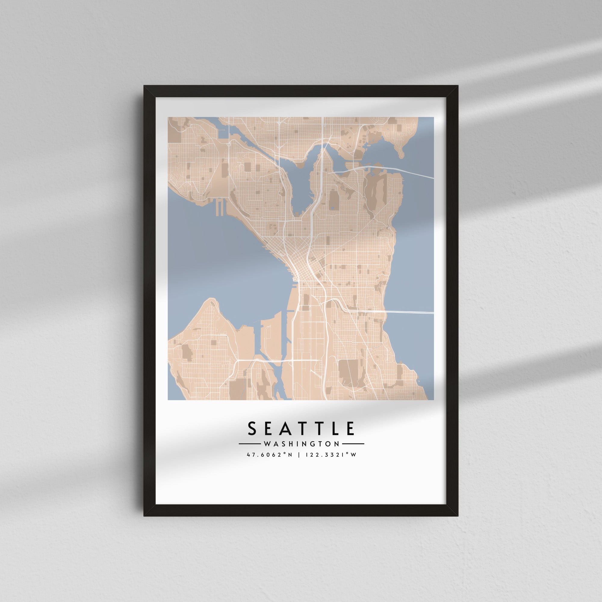 Calles de Seattle - Mapas