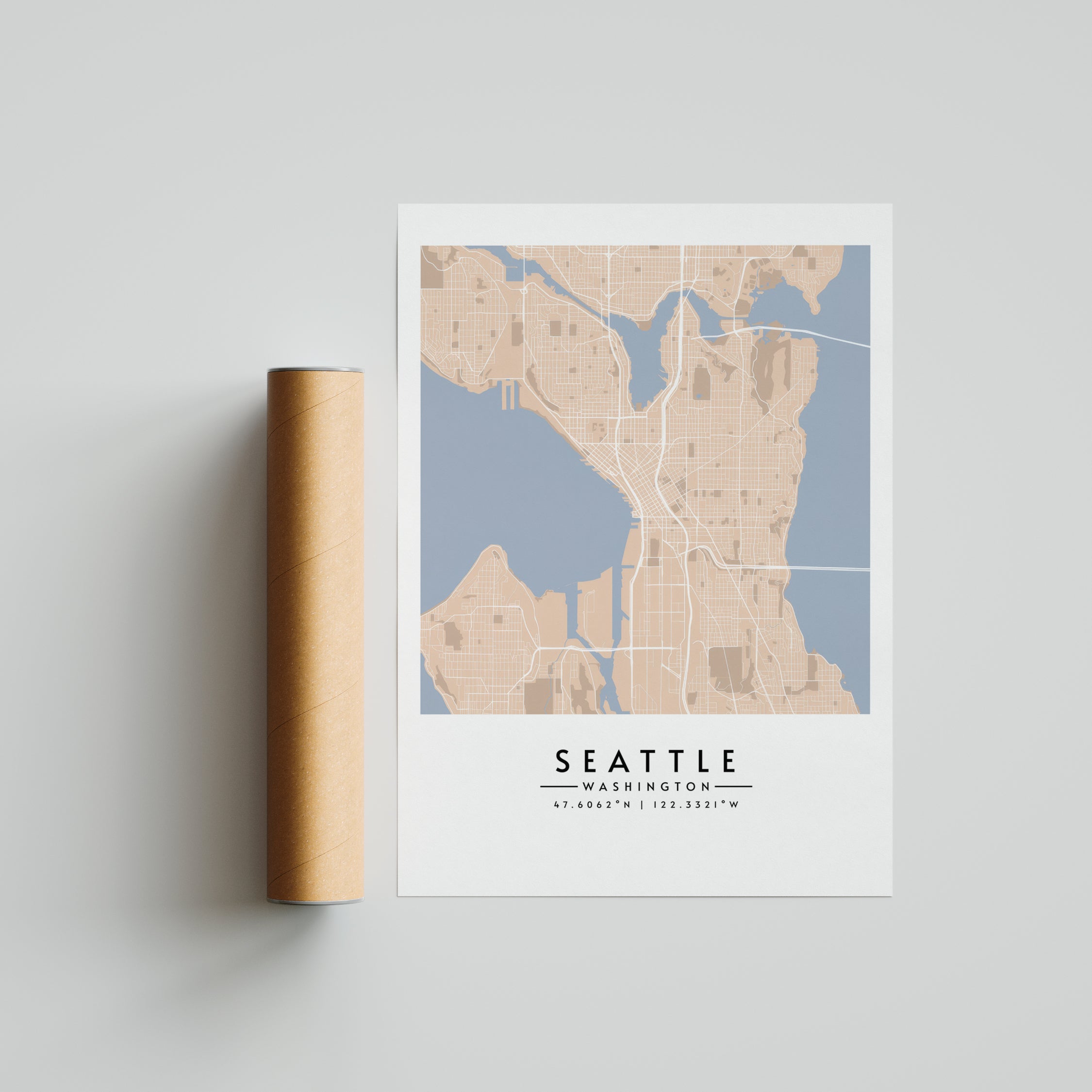 Calles de Seattle - Mapas