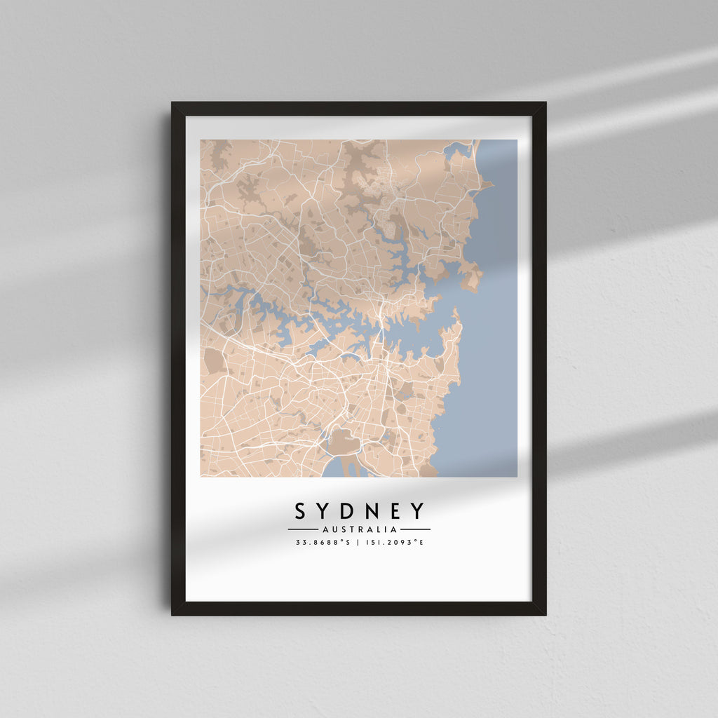 Calles de Sídney - Mapas