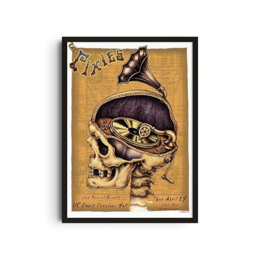 Pixies - Skull Top Hat