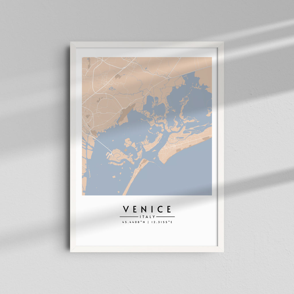 Venecia desde el cielo - Mapas