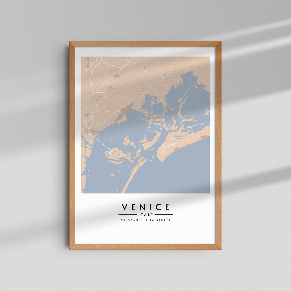 Venecia desde el cielo - Mapas