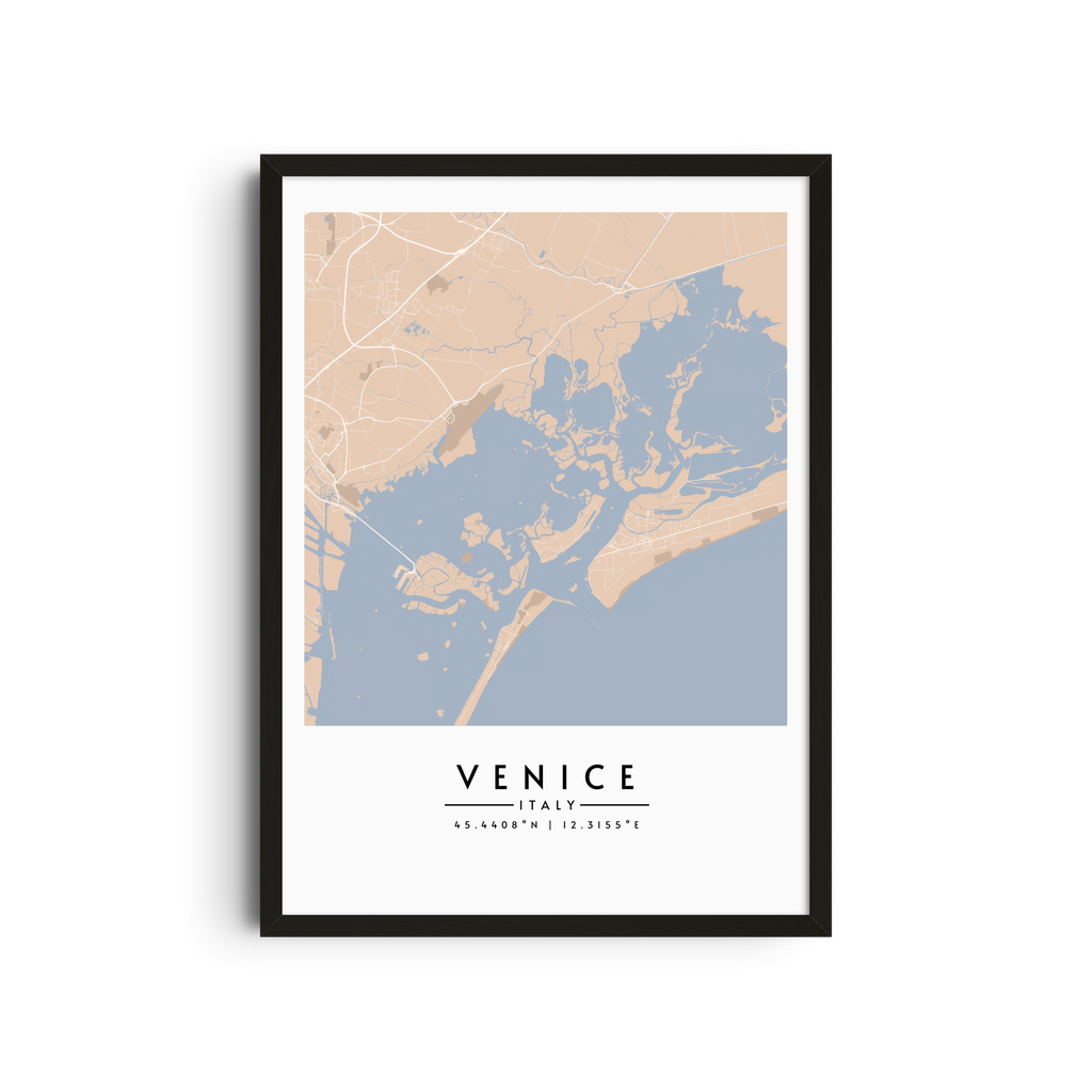 Venecia desde el cielo - Mapas