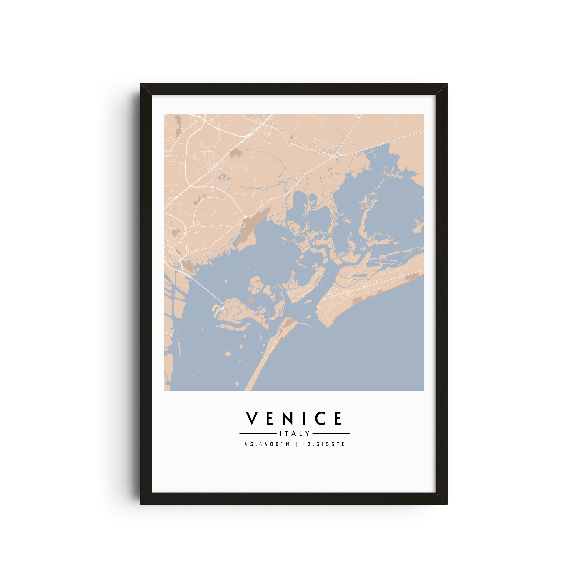 Venecia desde el cielo - Mapas