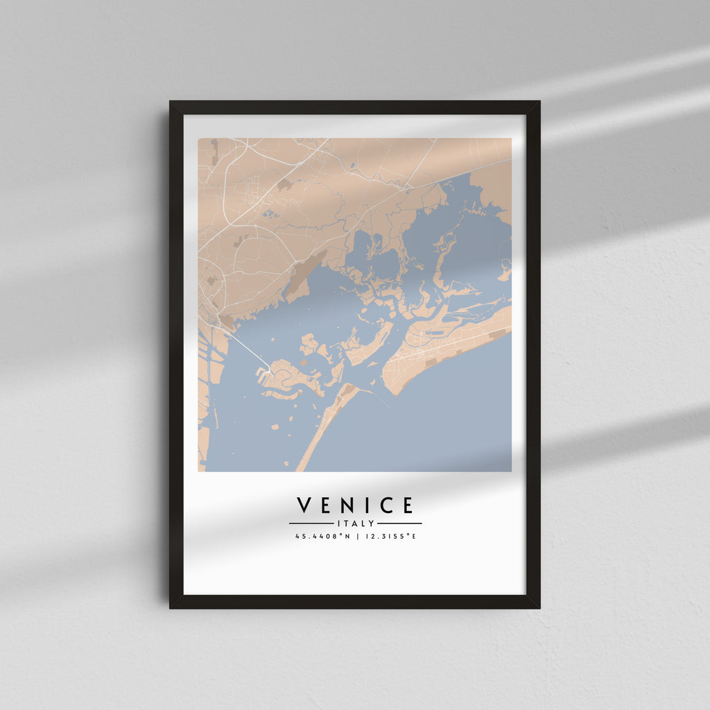 Venecia desde el cielo - Mapas