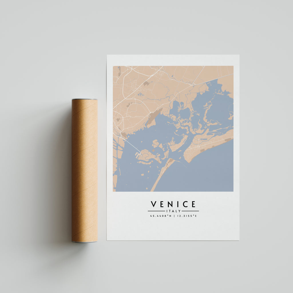 Venecia desde el cielo - Mapas