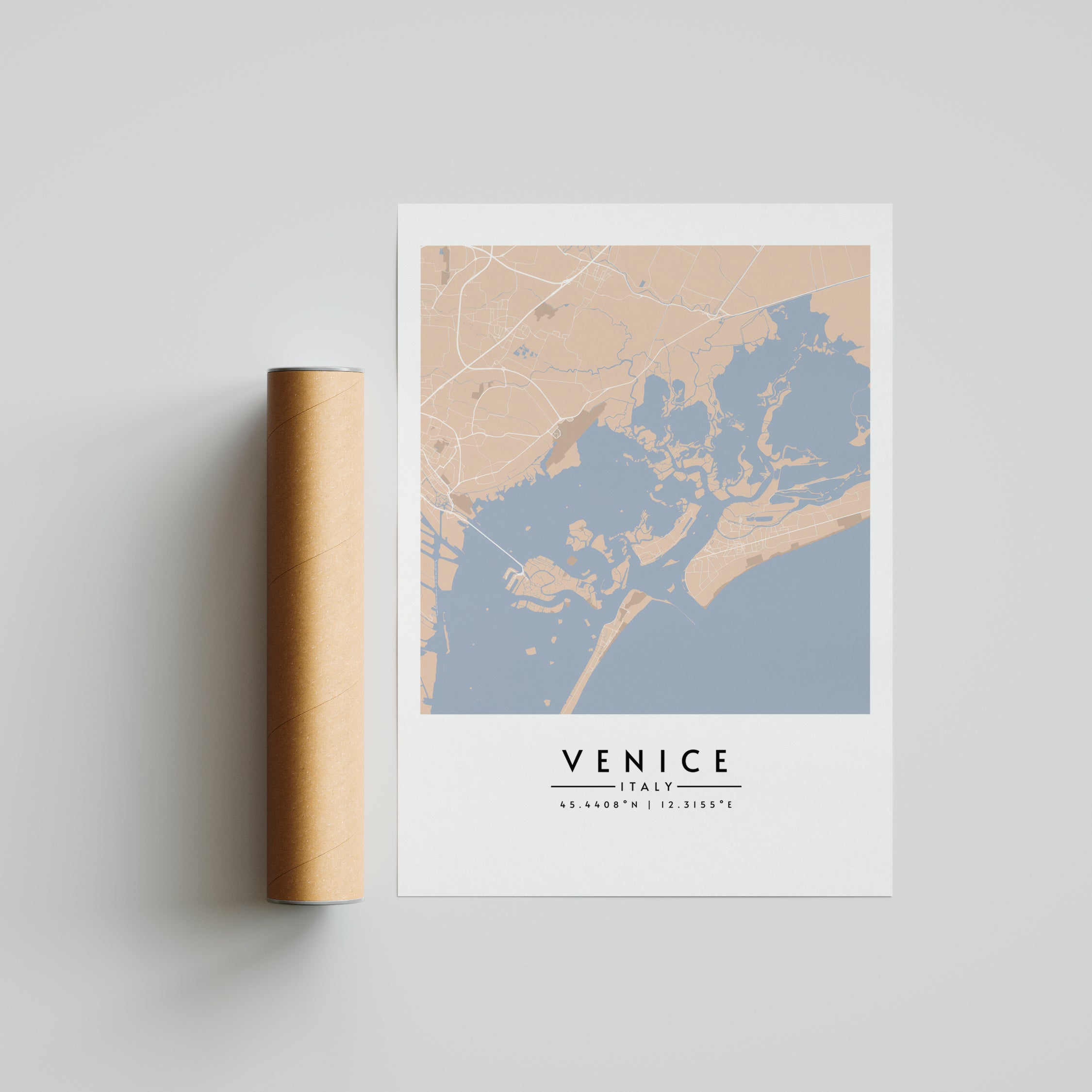 Venecia desde el cielo - Mapas