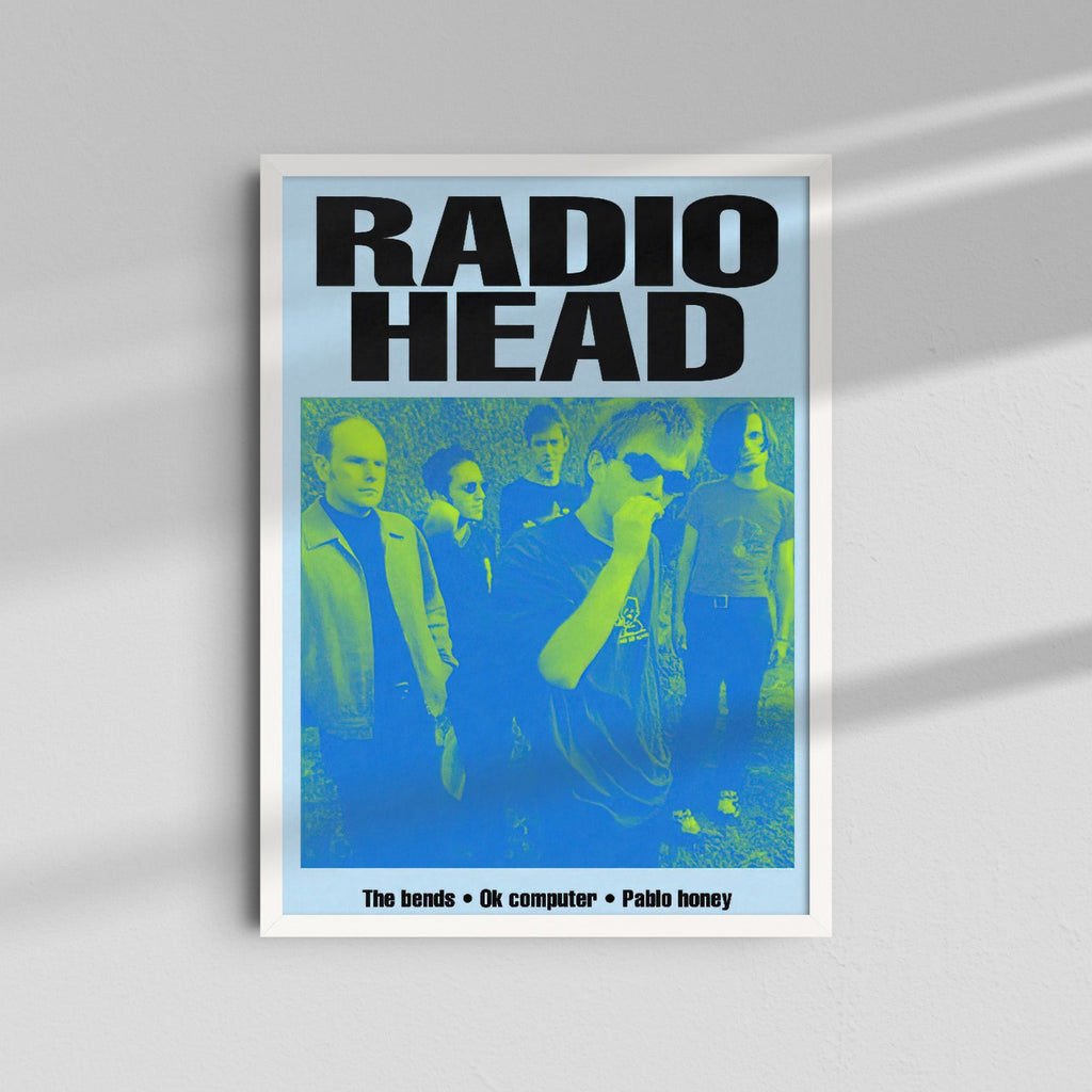 Radiohead - Blue Poster