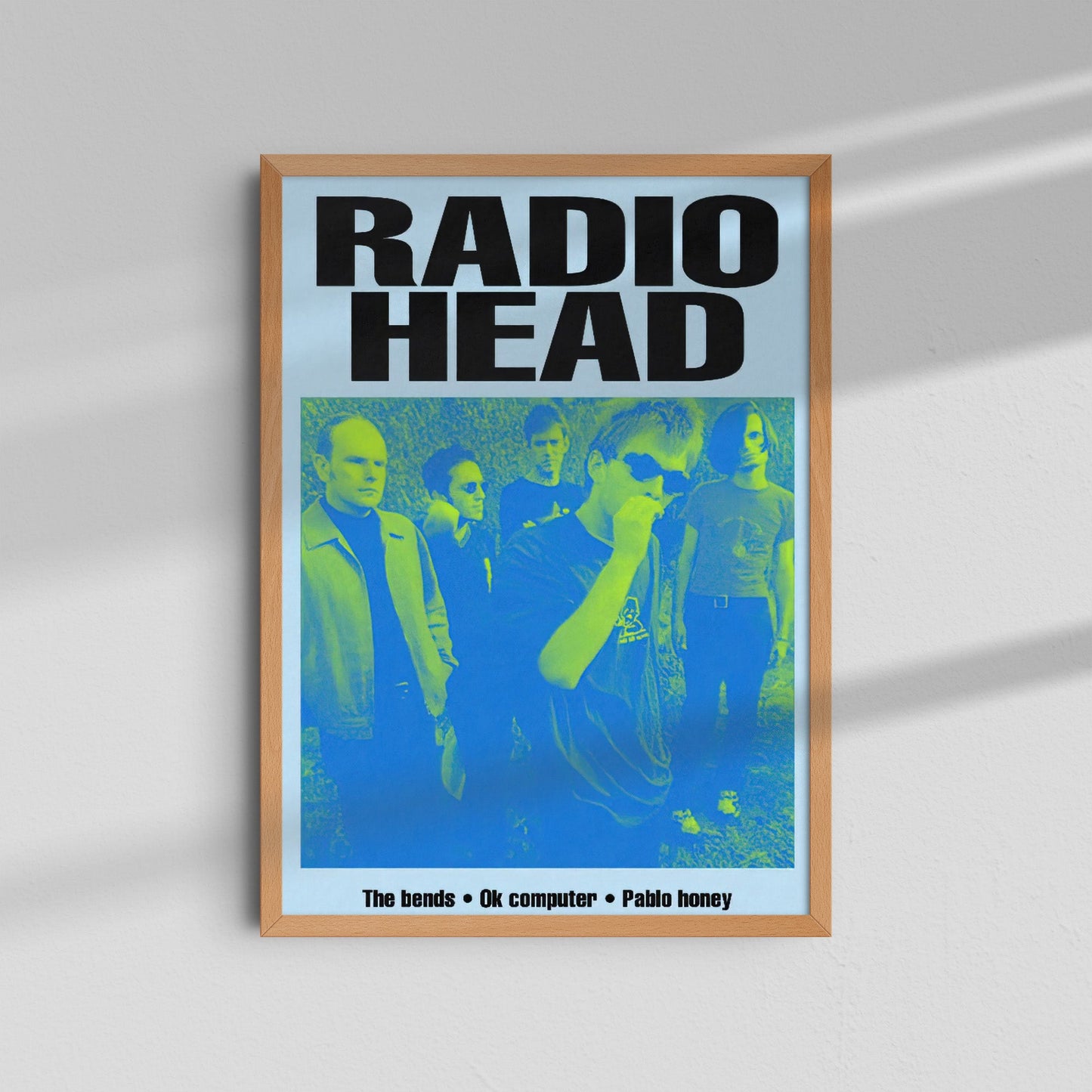Radiohead - Blue Poster