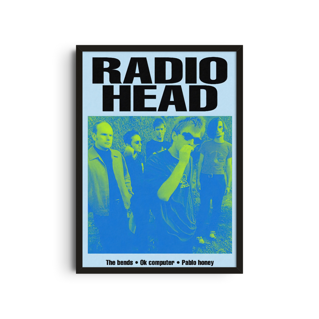 Radiohead - Blue Poster