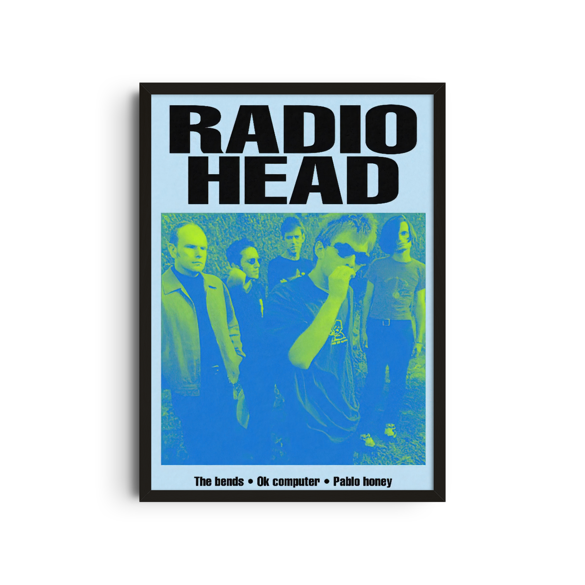 Radiohead - Blue Poster