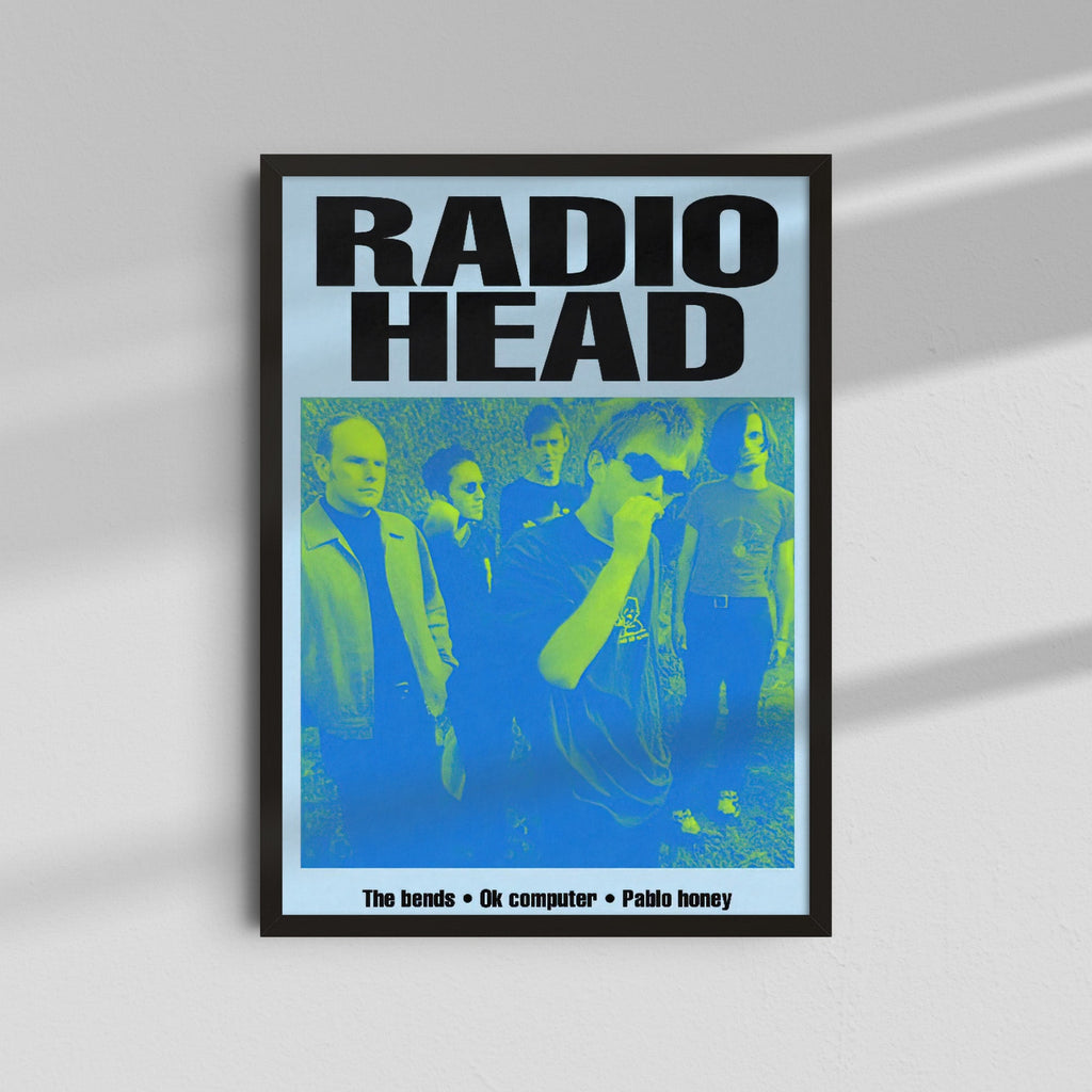 Radiohead - Blue Poster