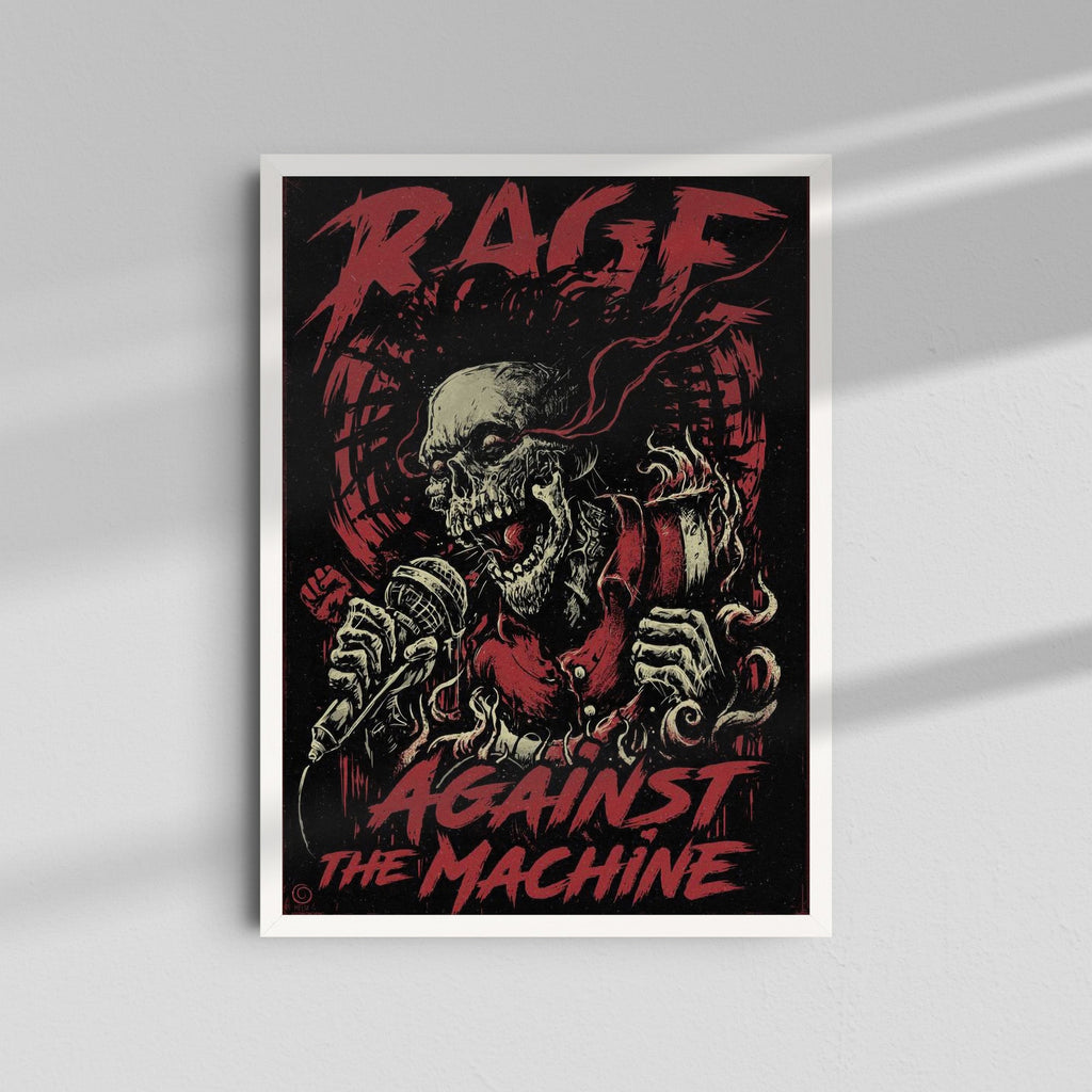 Rage Against the Machine - Red Skull
