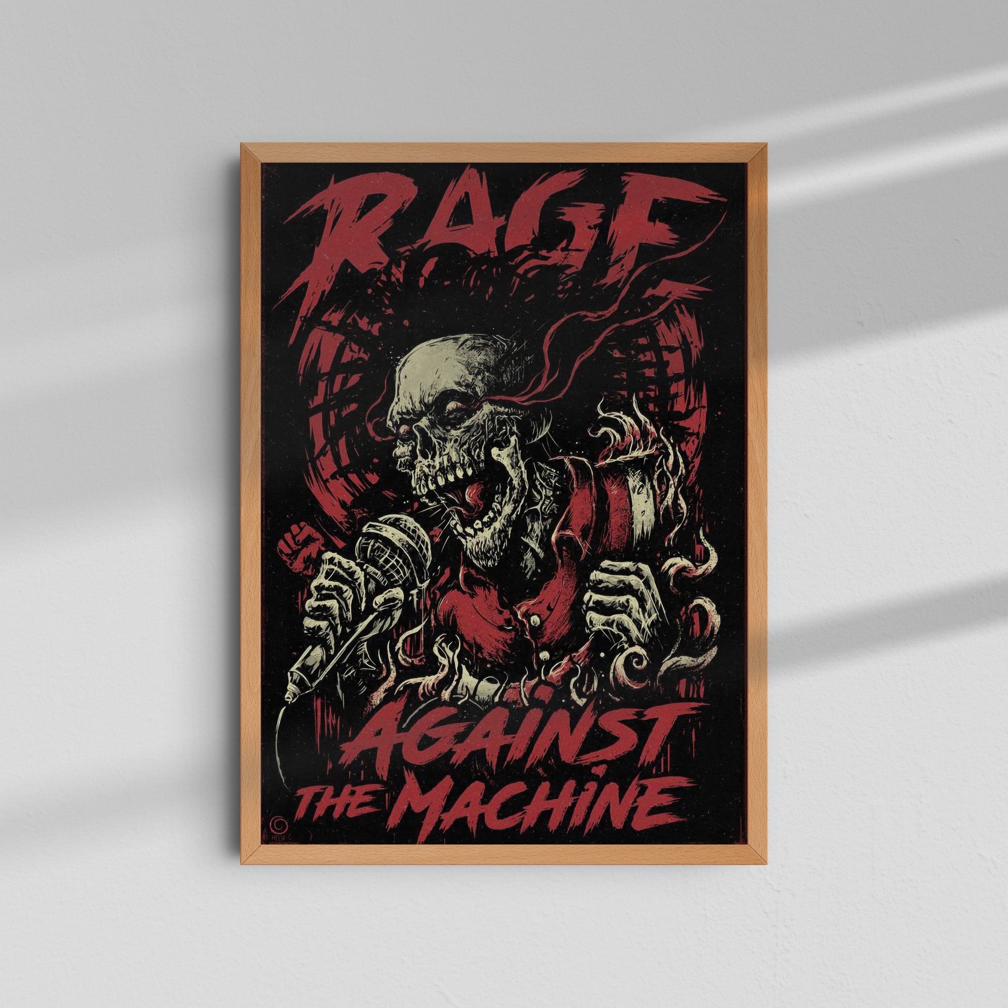Rage Against the Machine - Red Skull