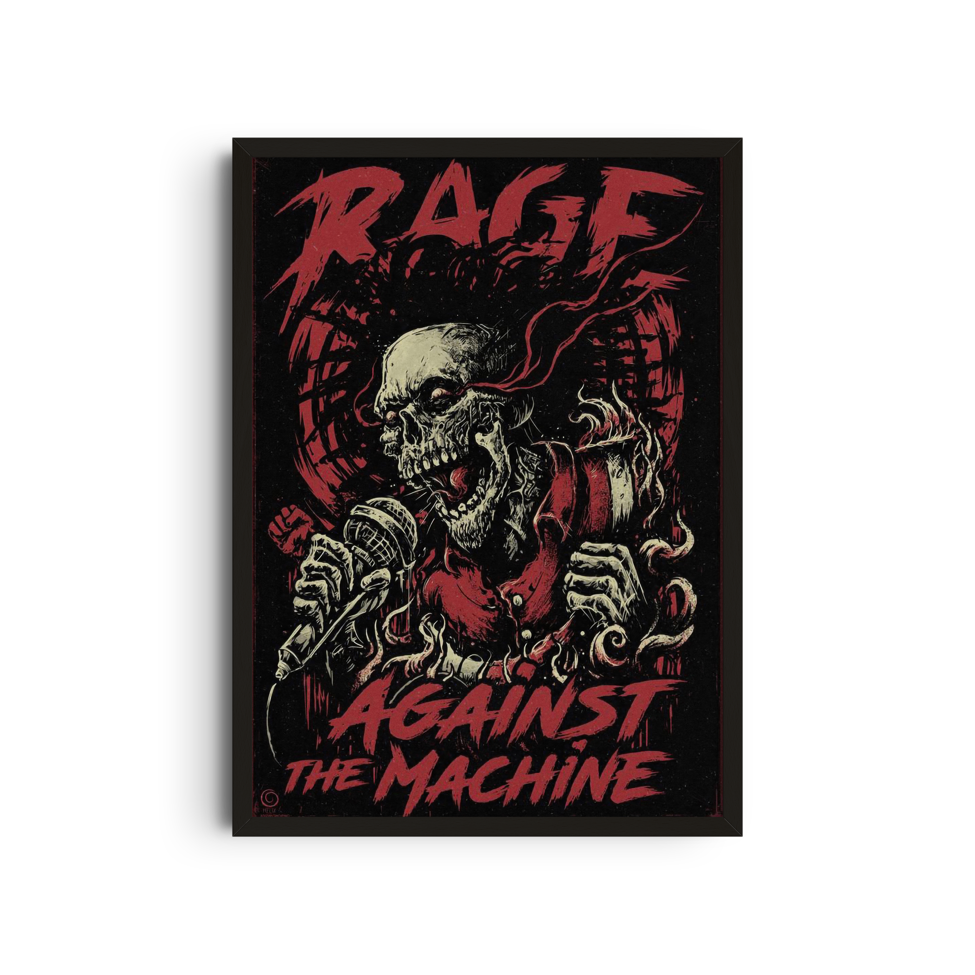 Rage Against the Machine - Red Skull