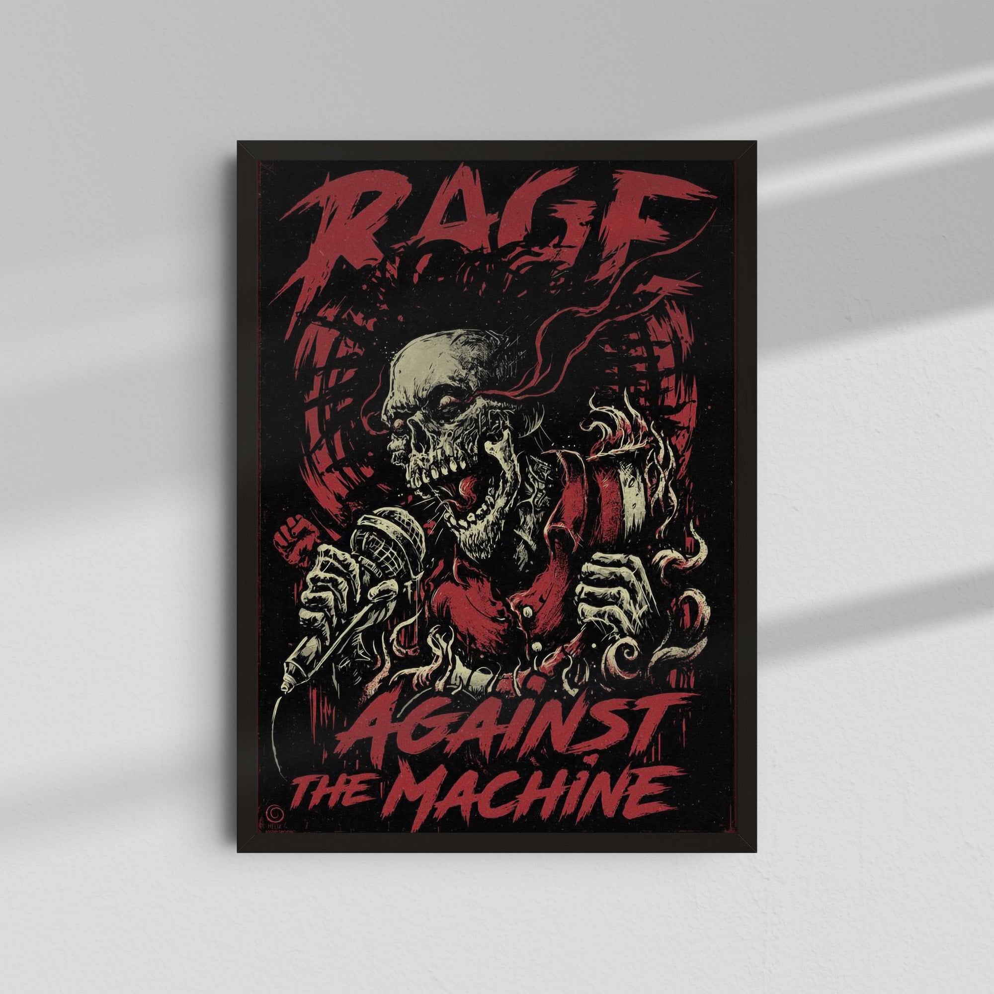 Rage Against the Machine - Red Skull