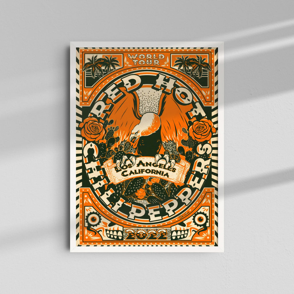 Red Hot Chili Peppers - Eagle Poster