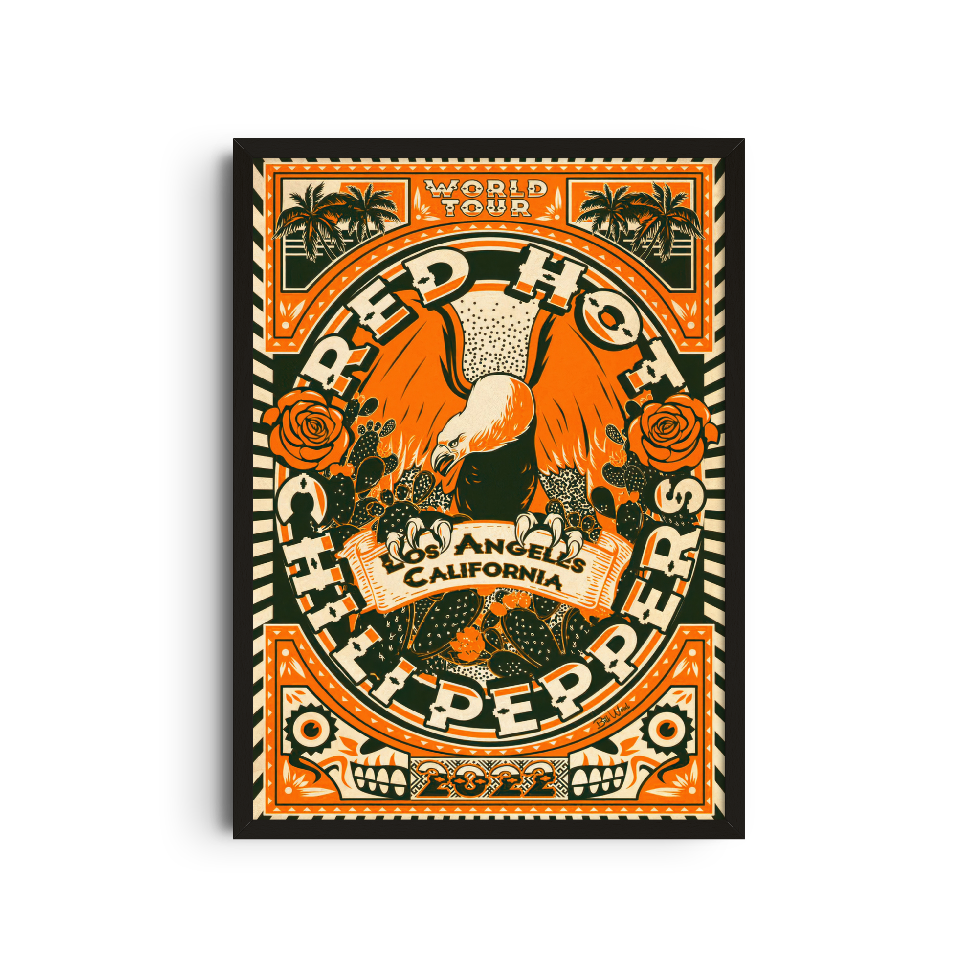Red Hot Chili Peppers - Eagle Poster