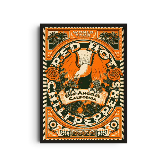 Red Hot Chili Peppers - Eagle Poster