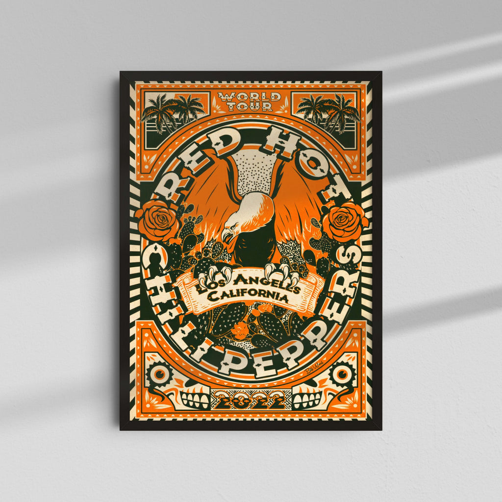 Red Hot Chili Peppers - Eagle Poster