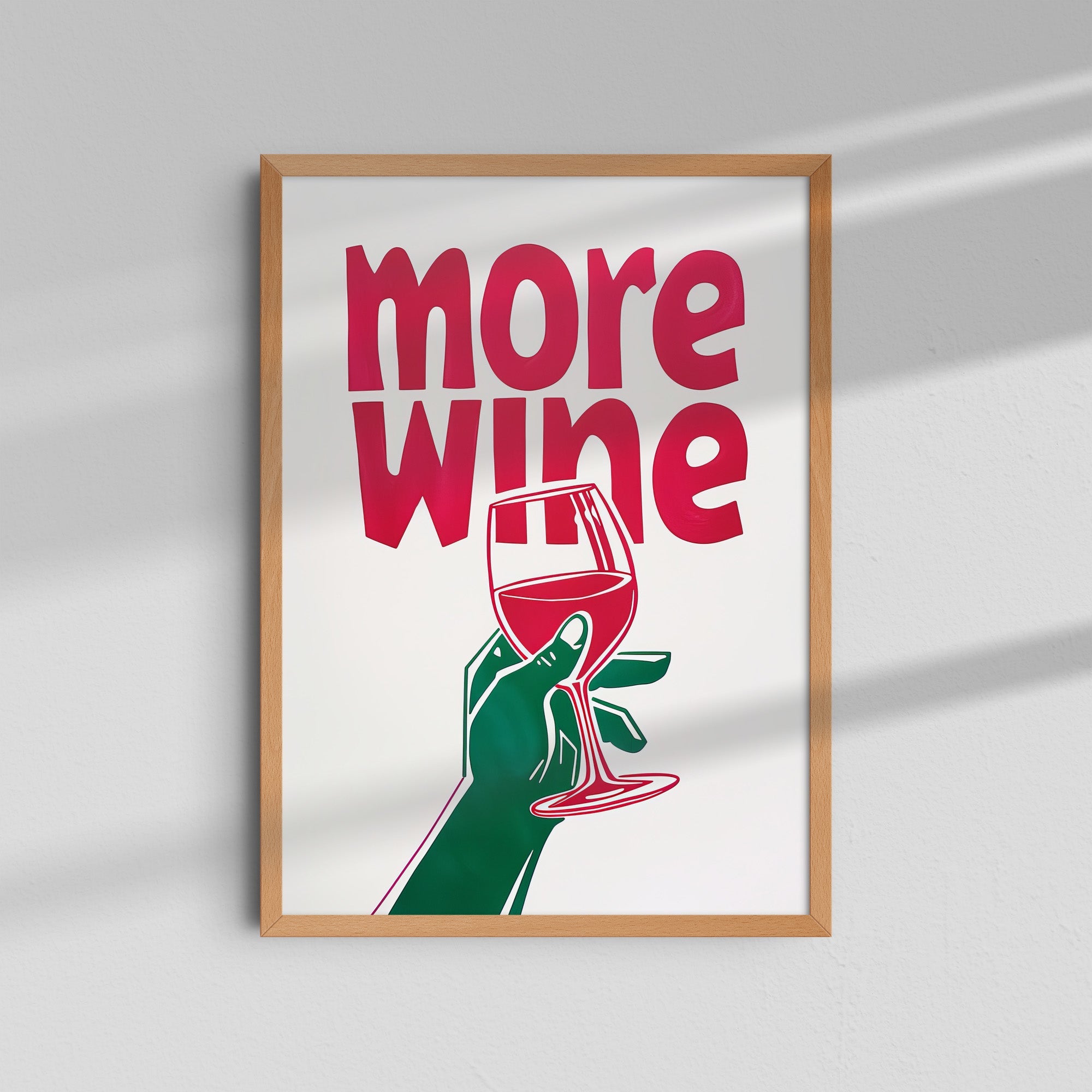 More Wine, Less Talk