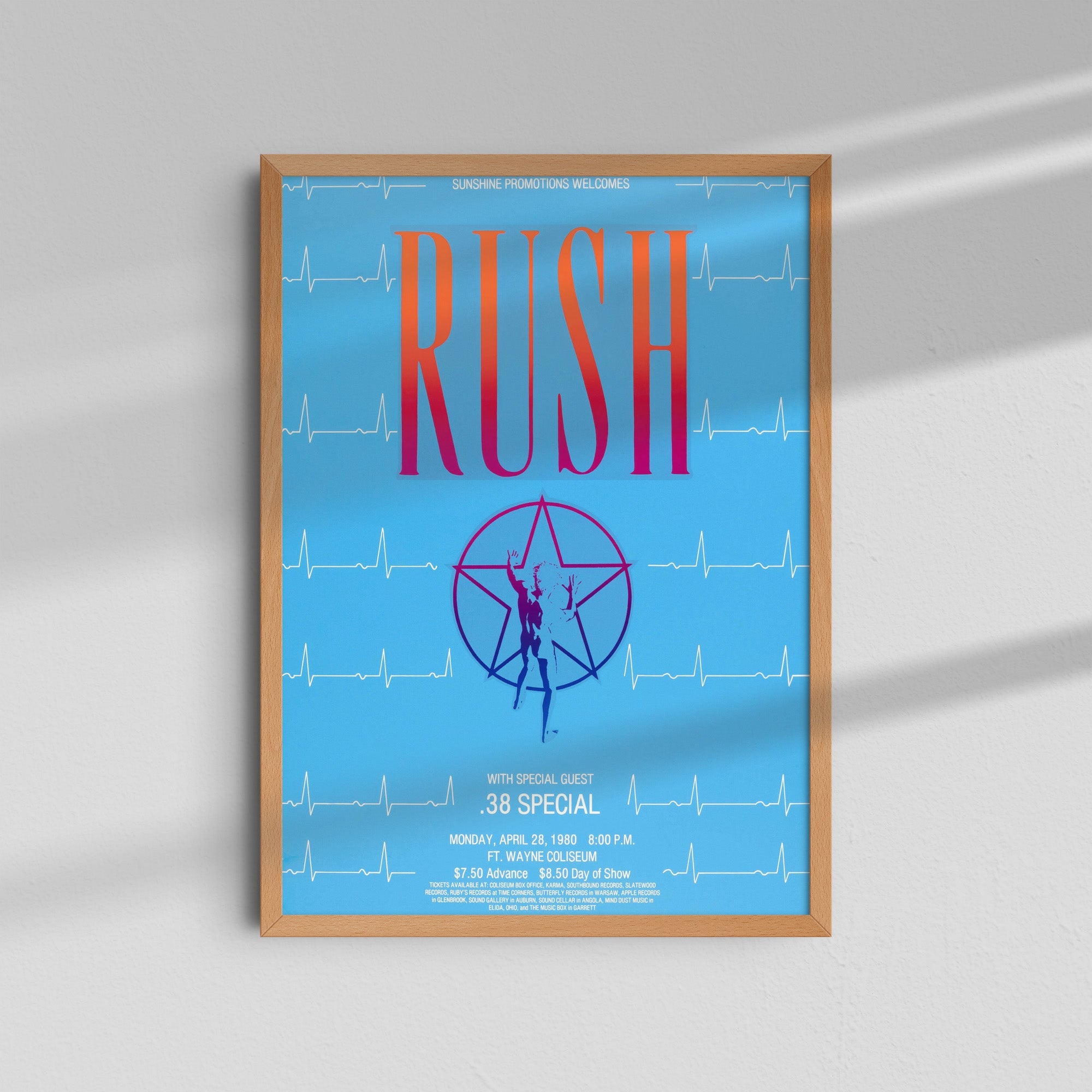 Rush - Heartbeat Poster