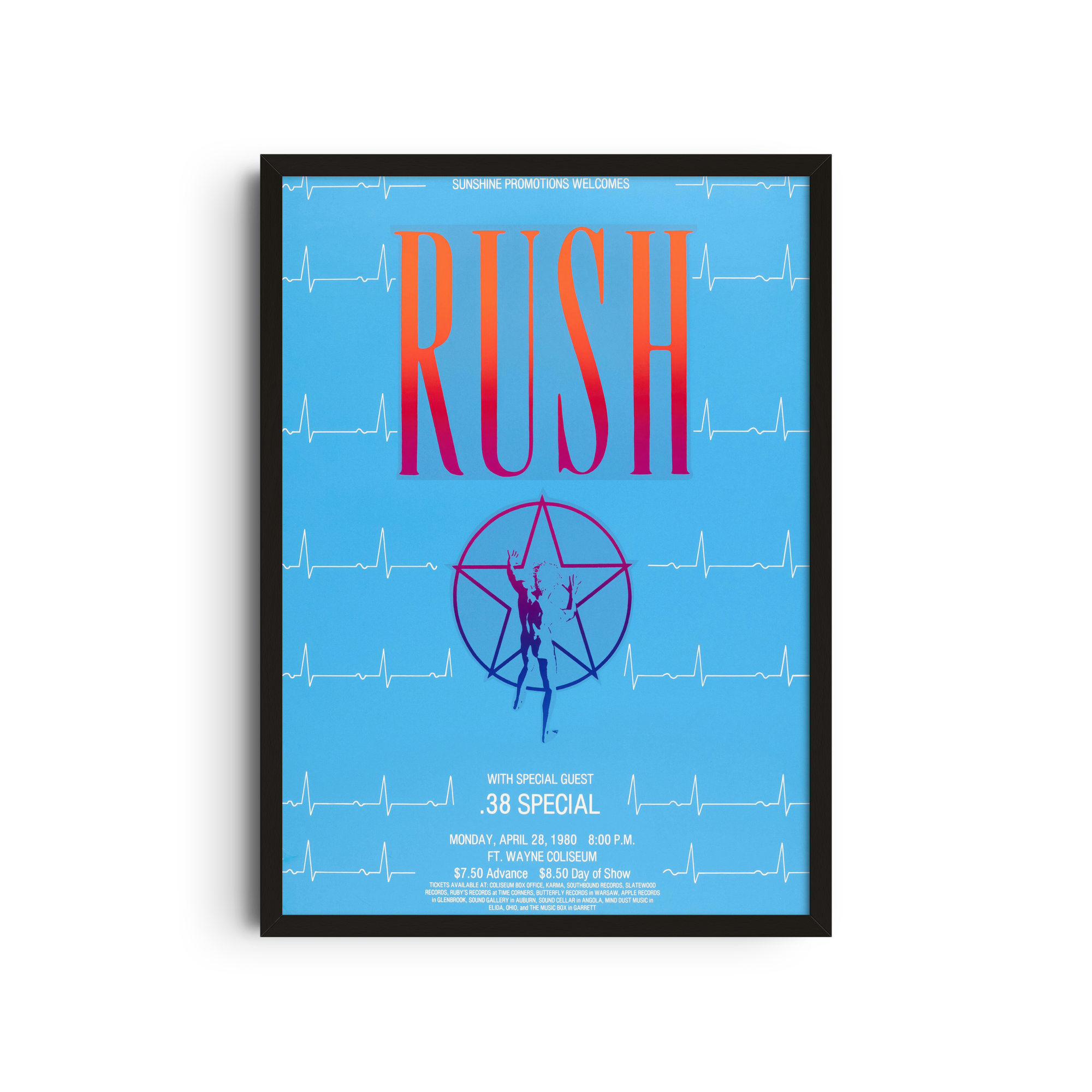 Rush - Heartbeat Poster