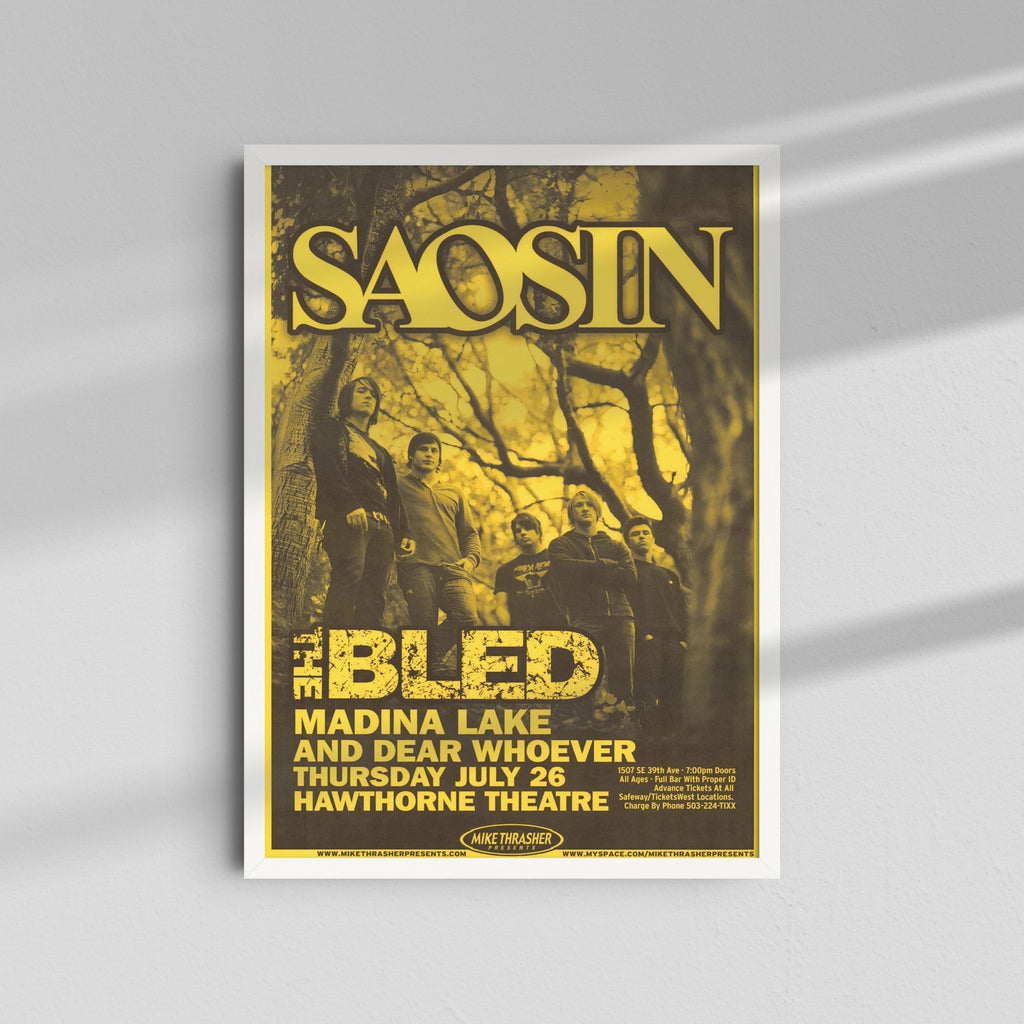 Saosin - The Bled Poster