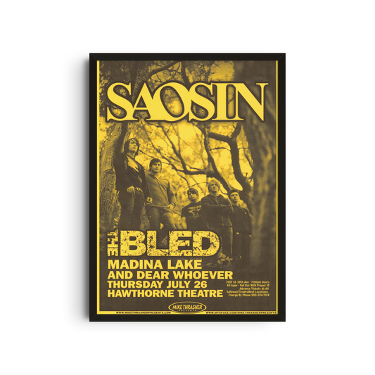 Saosin - The Bled Poster