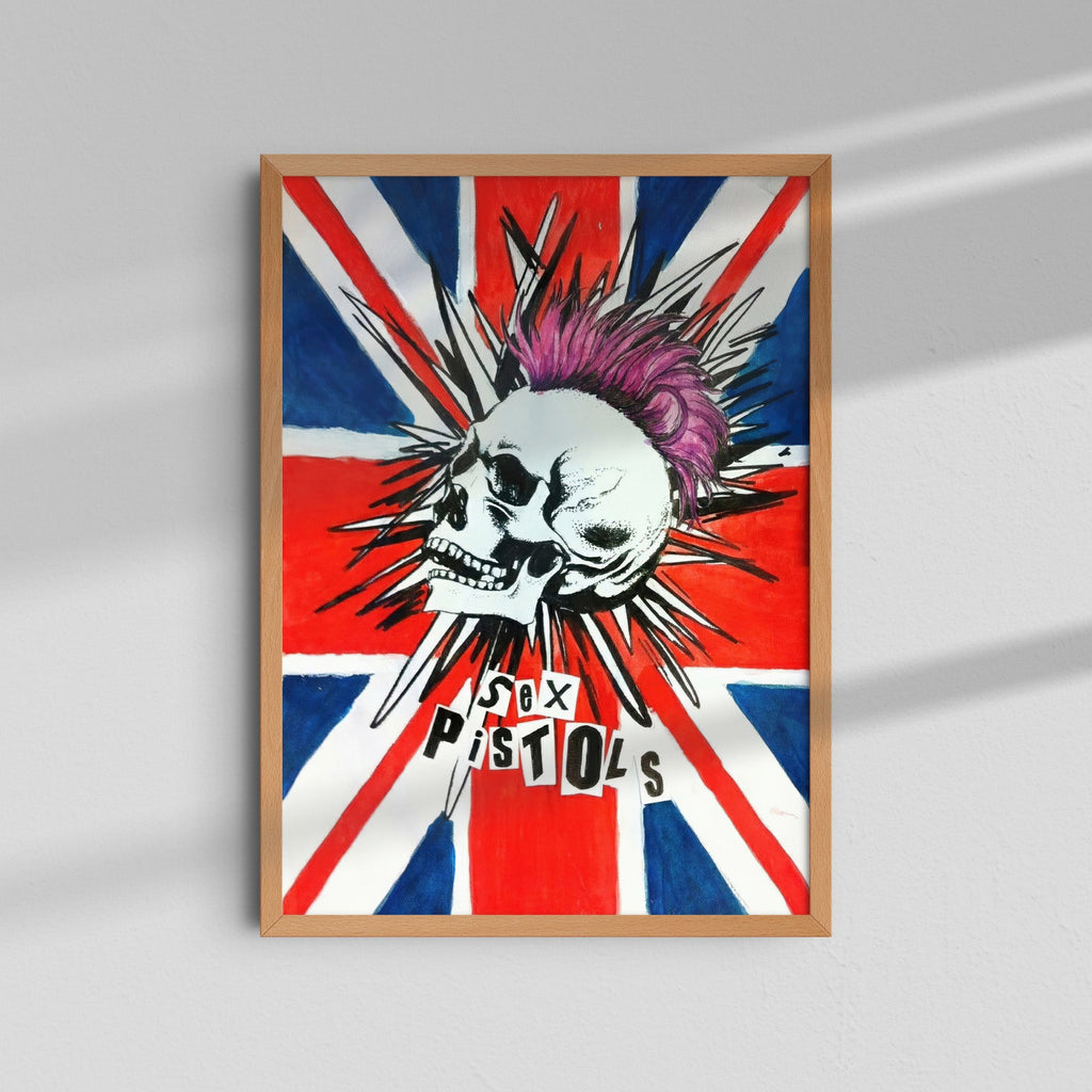 Sex Pistols - Union Jack Skull