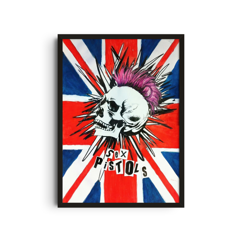 Sex Pistols - Union Jack Skull