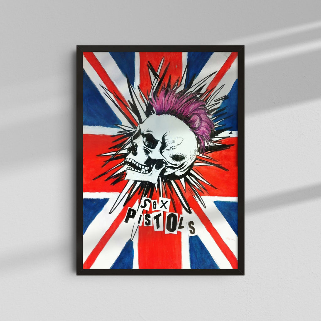 Sex Pistols - Union Jack Skull