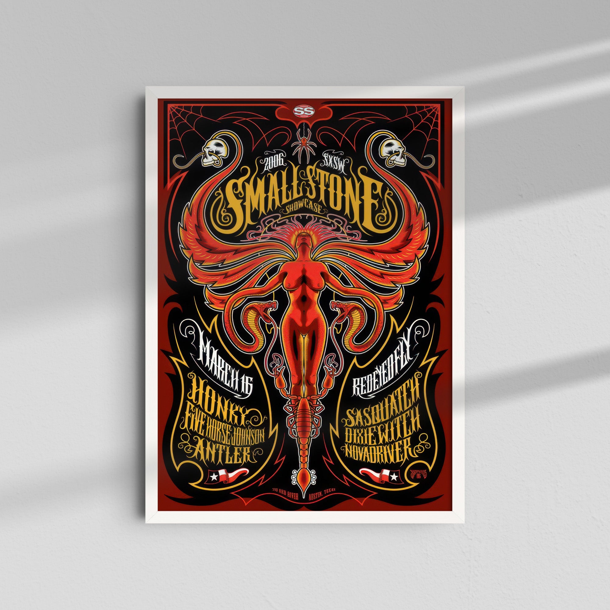 Small Stone - Red Devil Poster