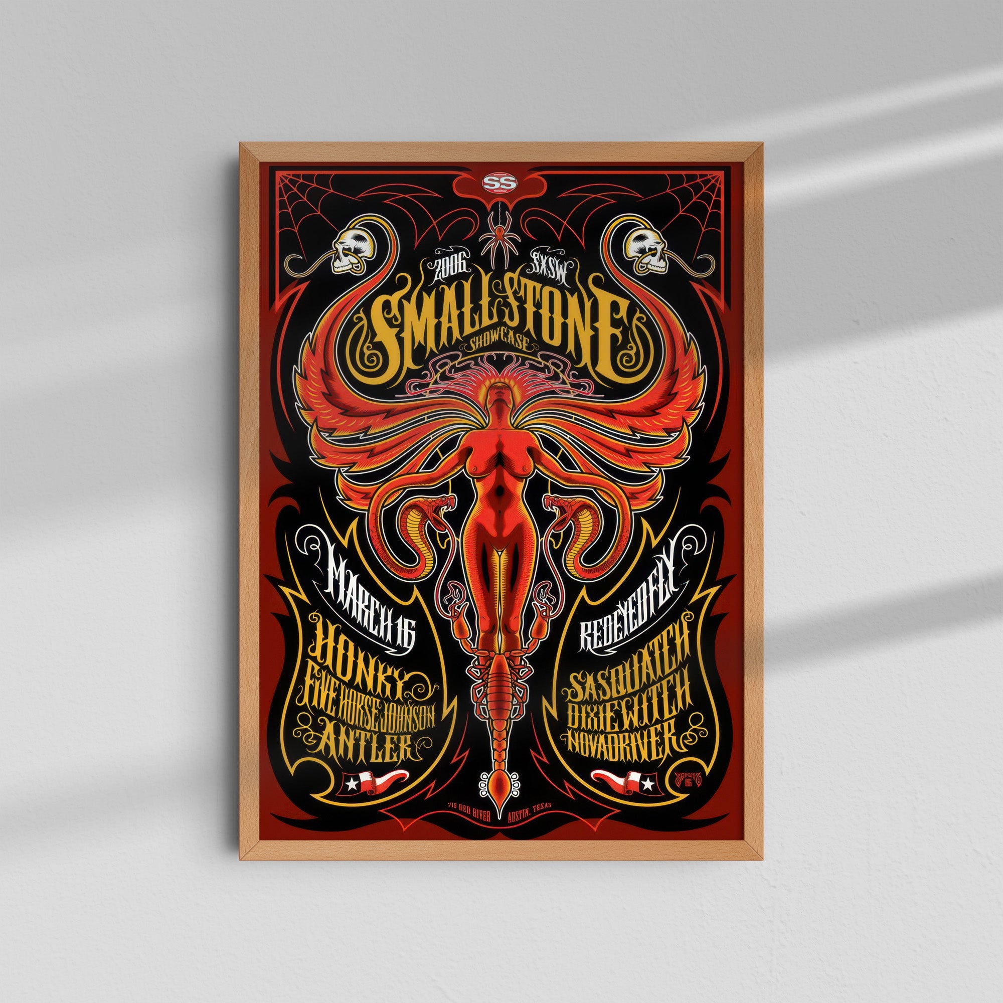 Small Stone - Red Devil Poster