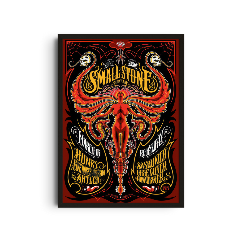 Small Stone - Red Devil Poster