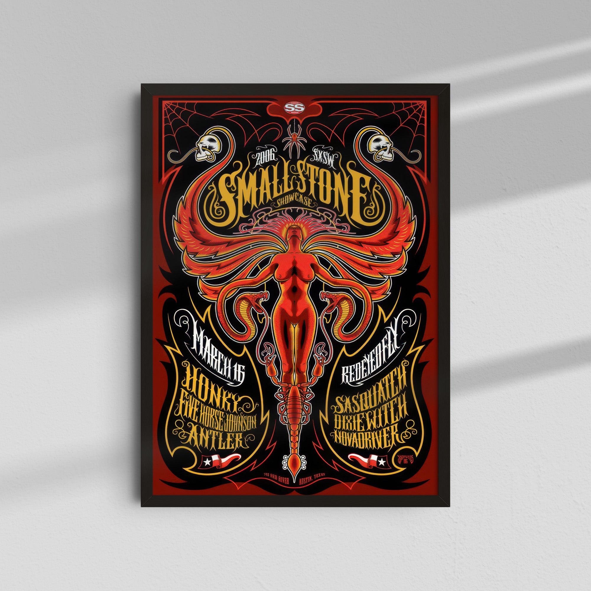 Small Stone - Red Devil Poster