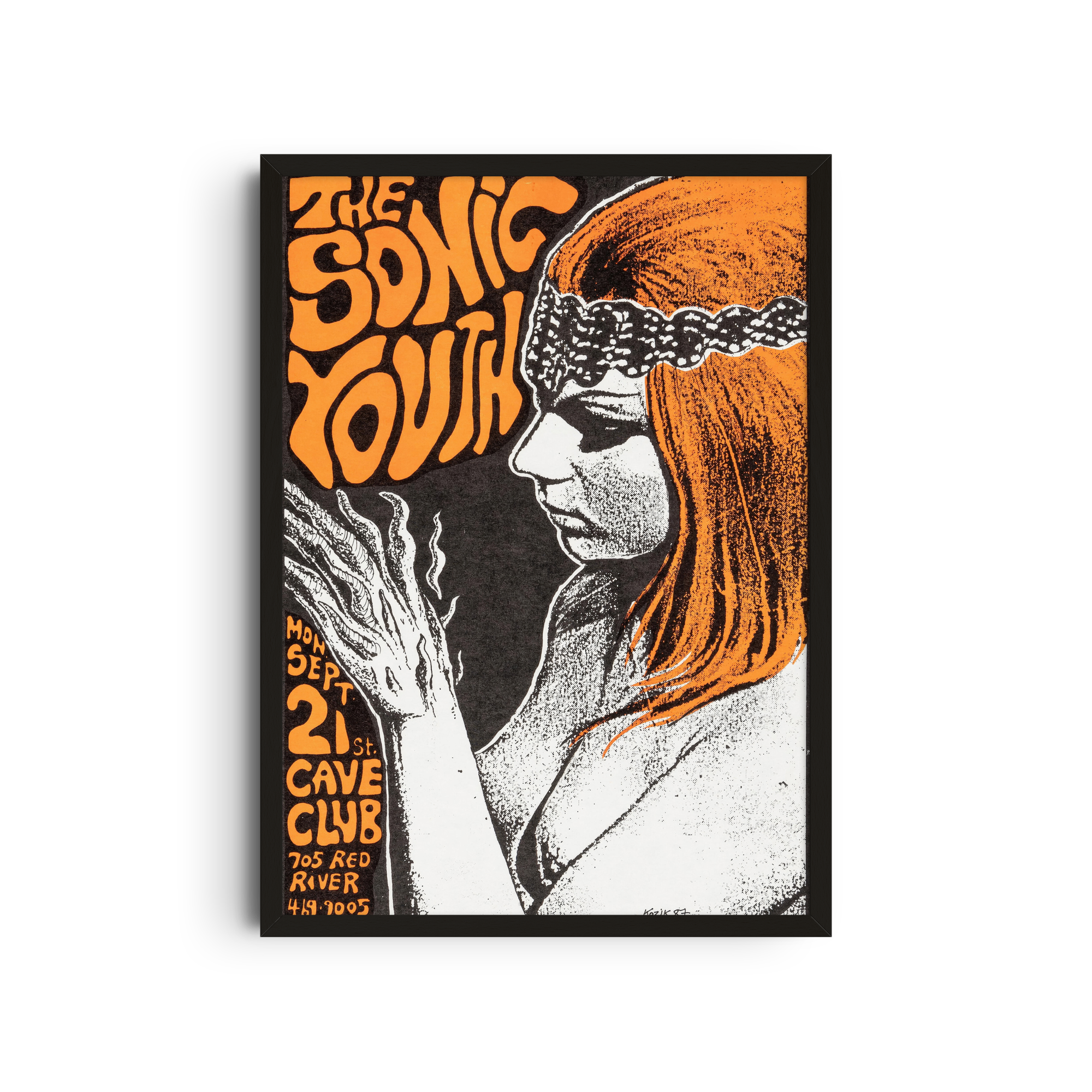 Sonic Youth - Orange Girl Poster