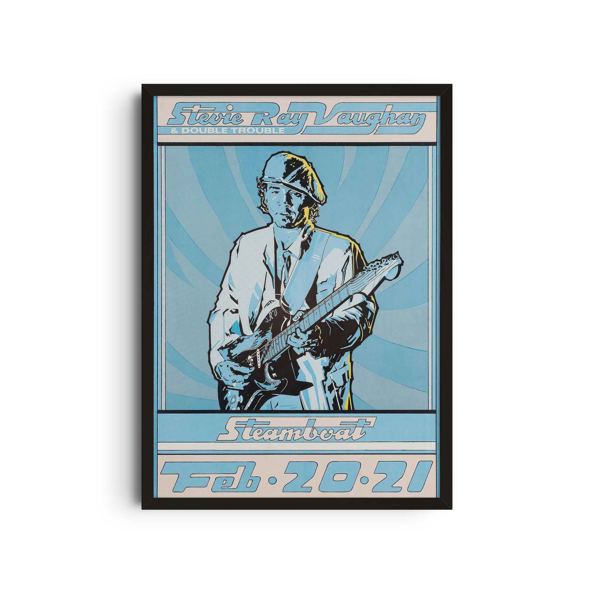 Stevie Ray Vaughan - Blue Stripes