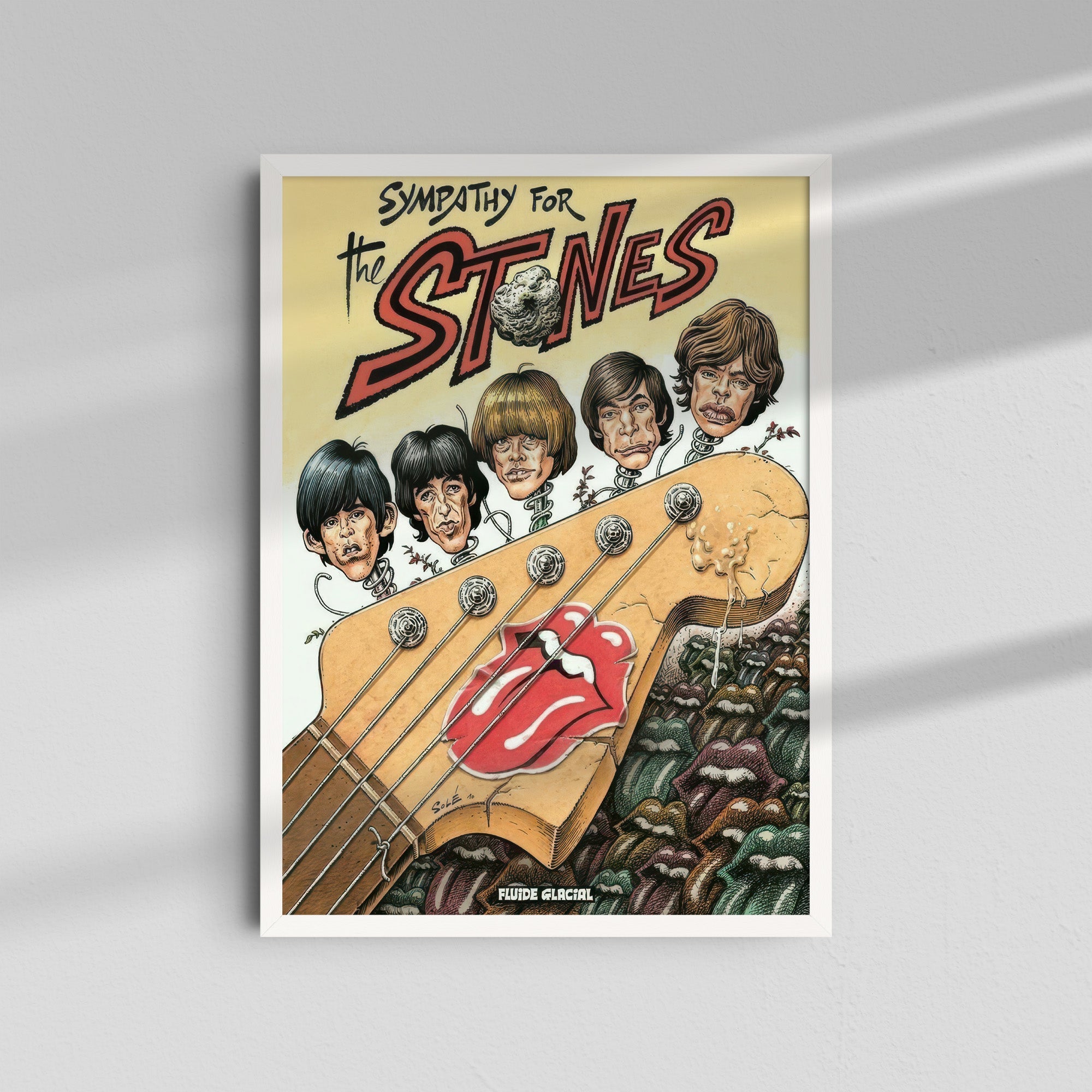 Sympathy for the Stones - Cartoon Tongue