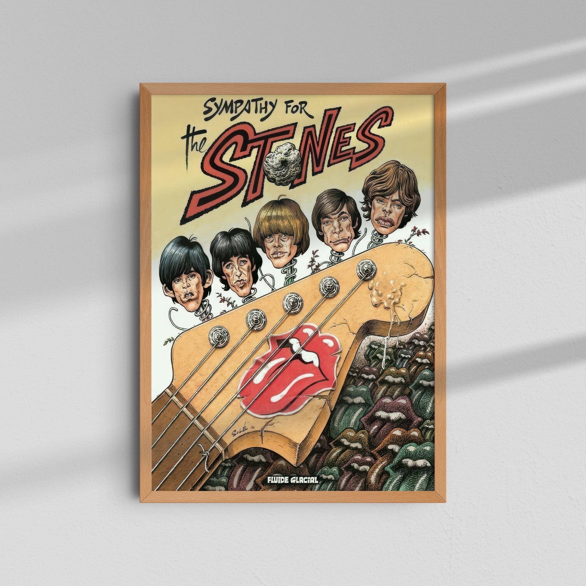 Sympathy for the Stones - Cartoon Tongue