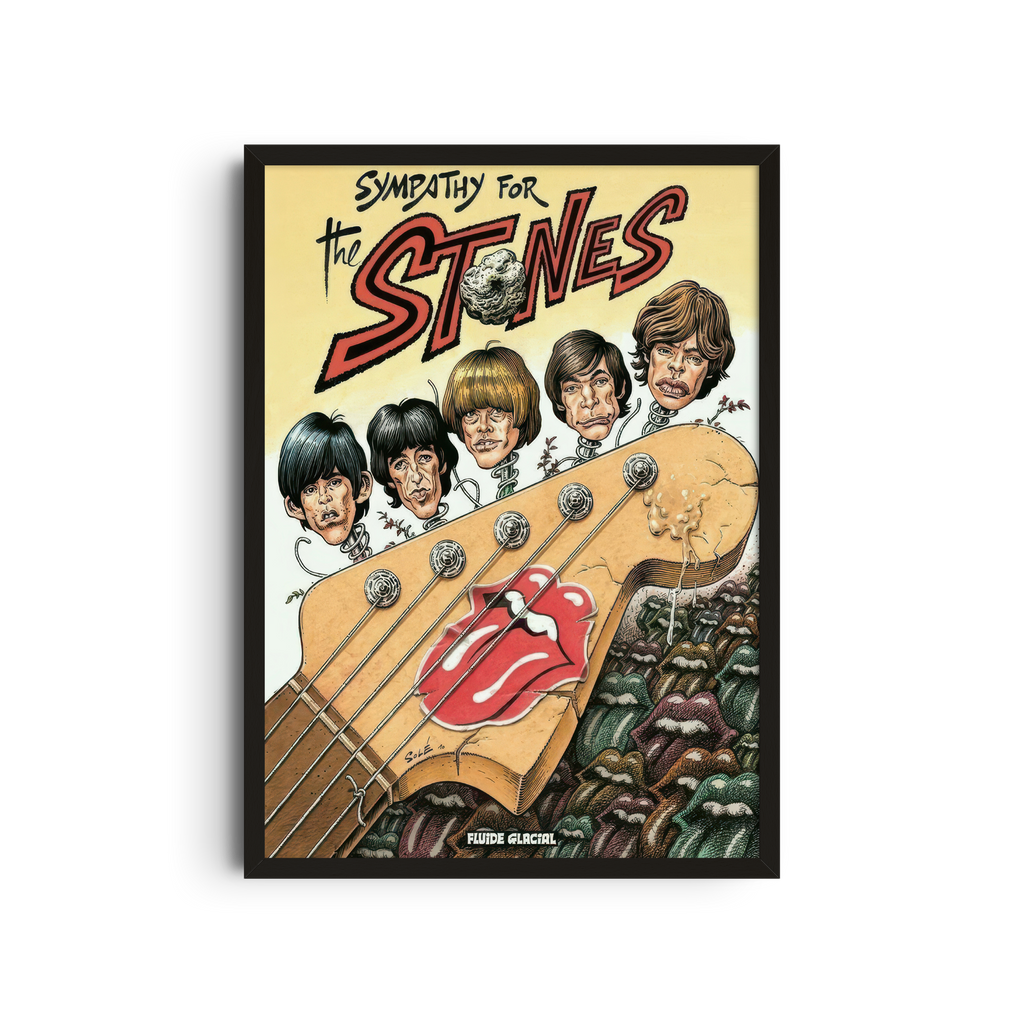 Sympathy for the Stones - Cartoon Tongue