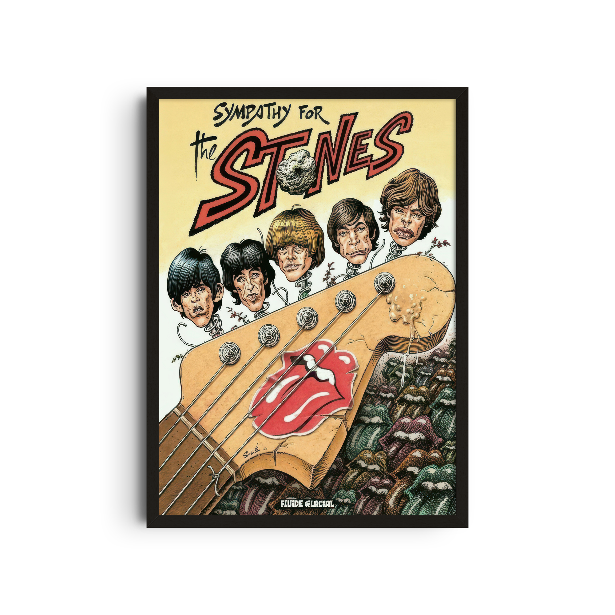 Sympathy for the Stones - Cartoon Tongue