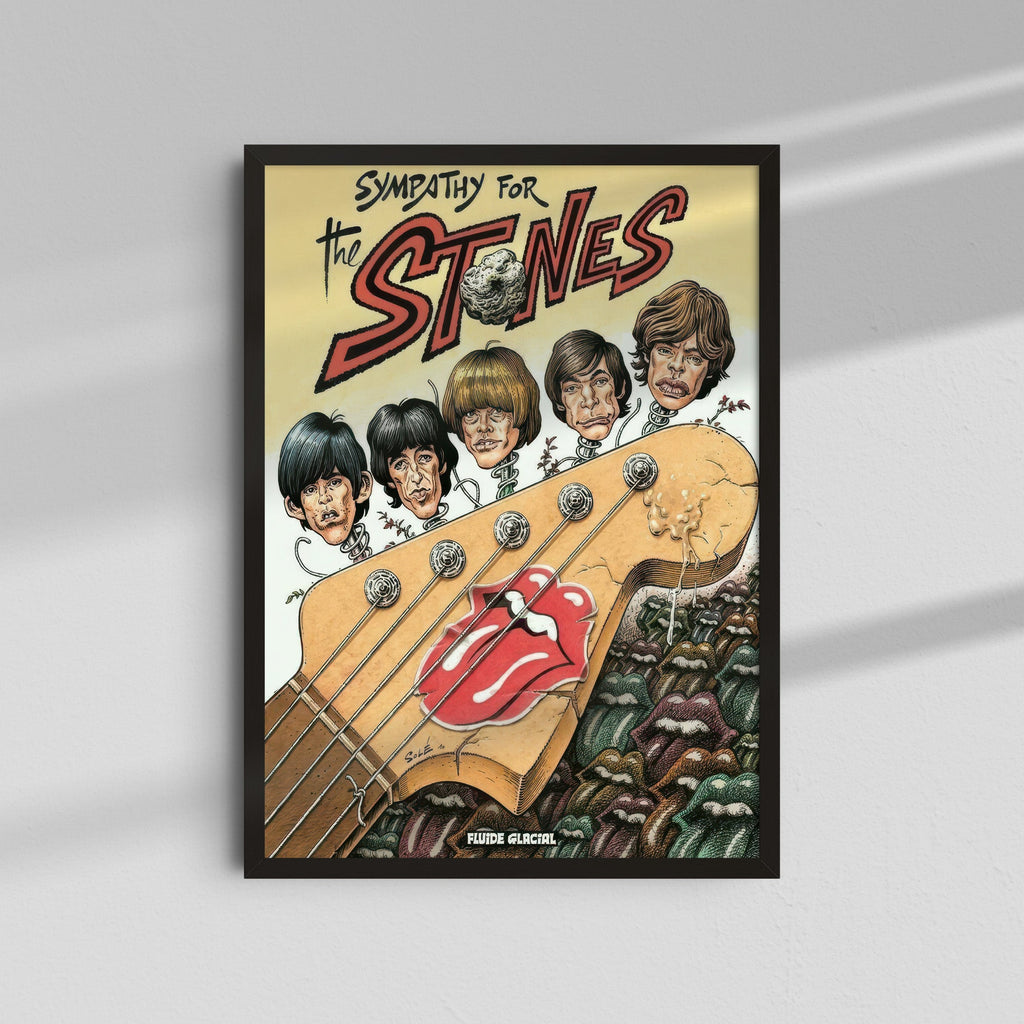 Sympathy for the Stones - Cartoon Tongue