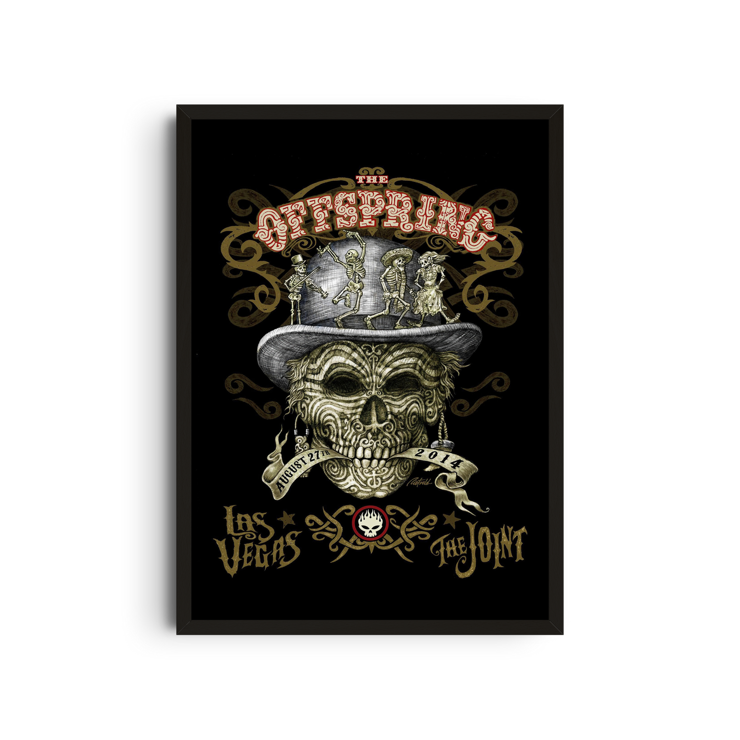 The Offspring - Las Vegas Skull