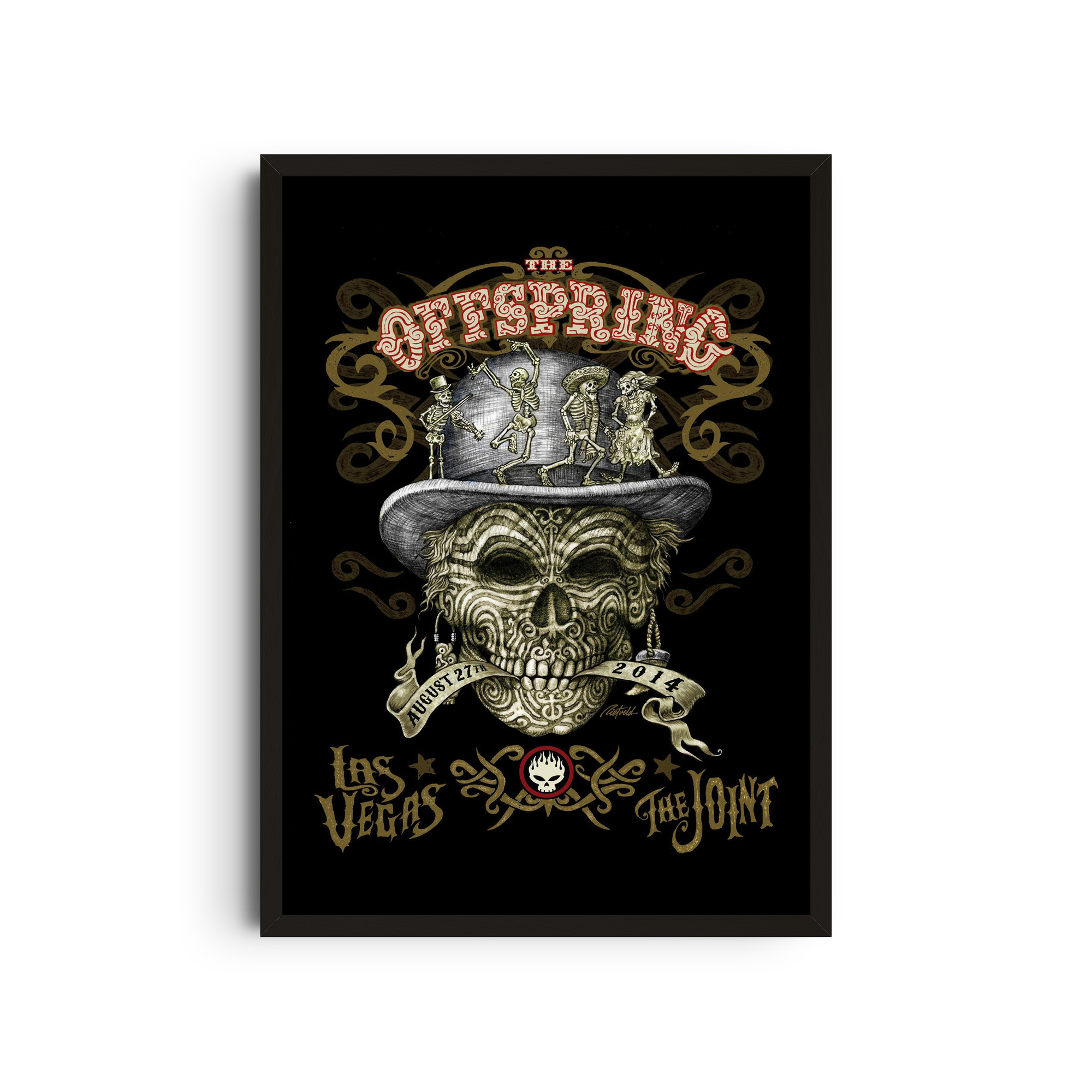 The Offspring - Las Vegas Skull
