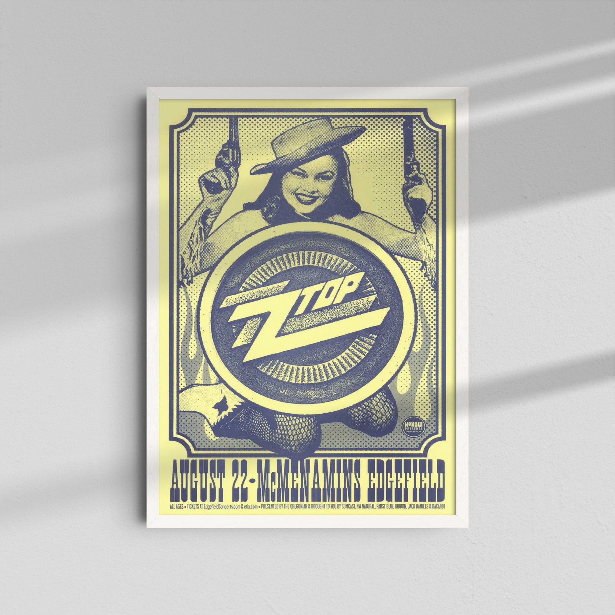 ZZ Top - Yellow Girl Poster