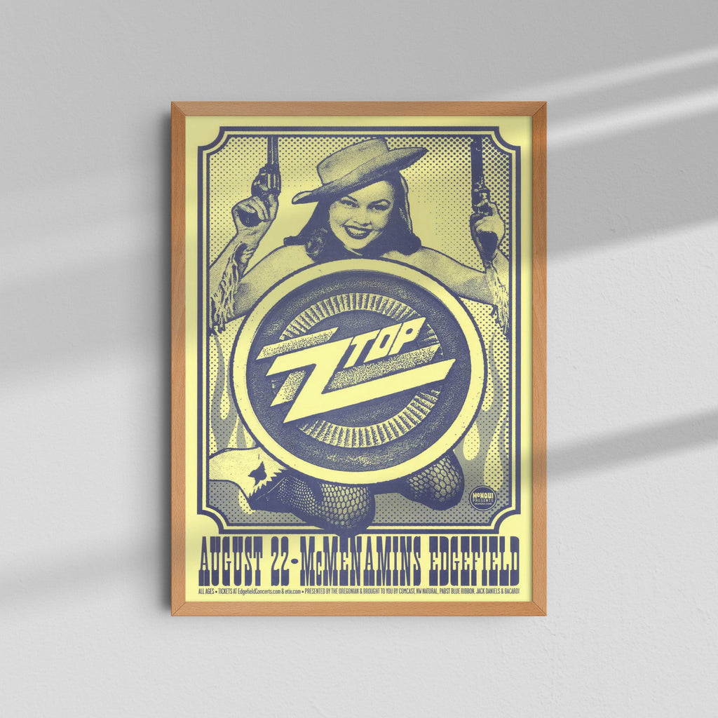 ZZ Top - Yellow Girl Poster