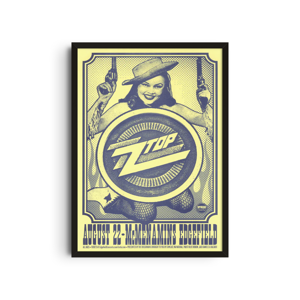 ZZ Top - Yellow Girl Poster