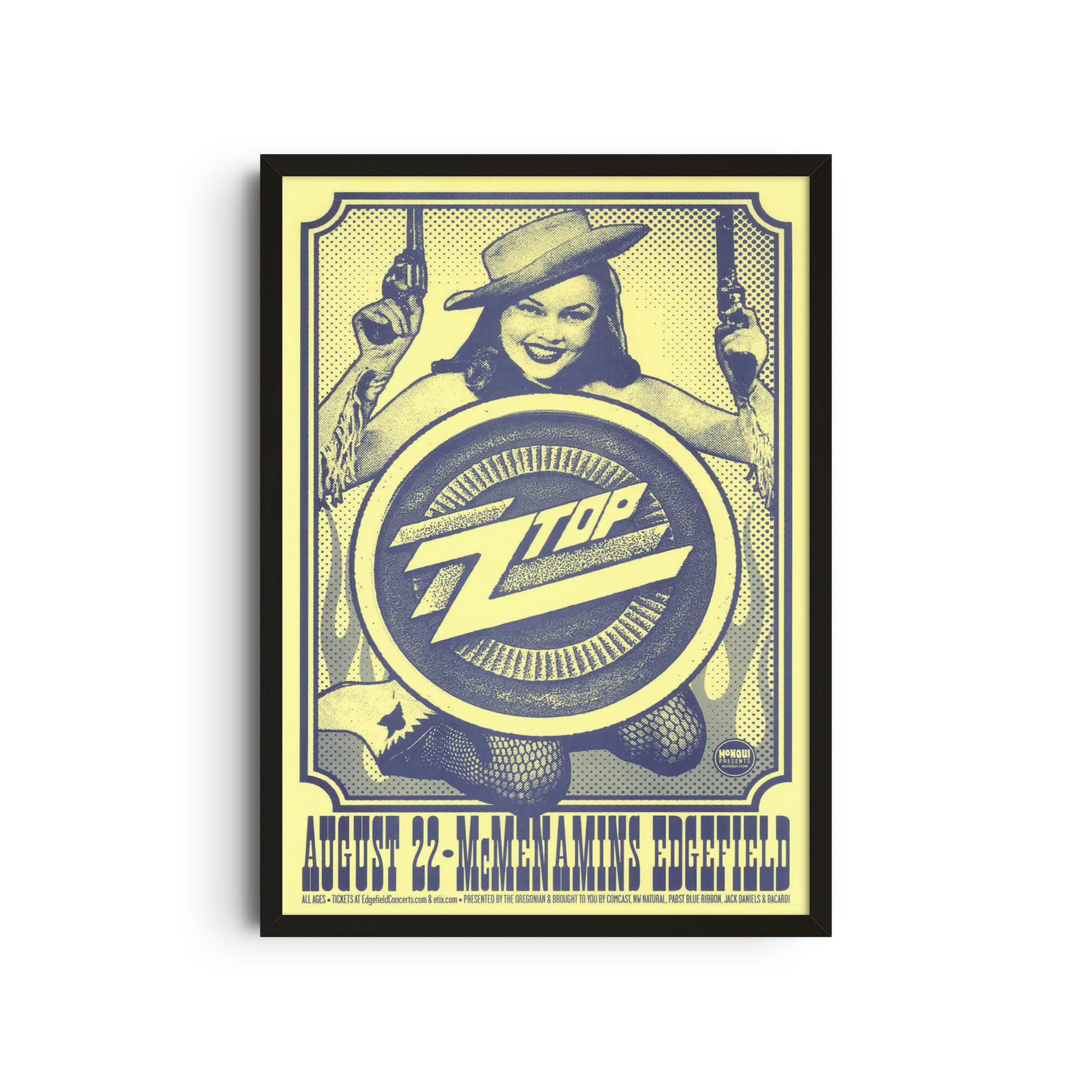 ZZ Top - Yellow Girl Poster